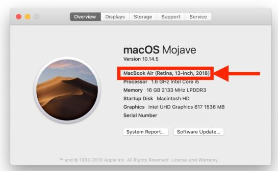 How To identify Your MacBook model with MacBook Repair Dubai